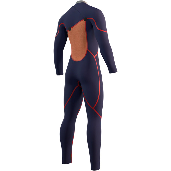 2023 Mystic Mens The One 5/3mm Zip Free Wetsuit 35000.230120 - Red